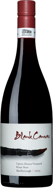 Blank Canvas Upton Downs Vineyard Pinot Noir 2023 bottle - Marlborough